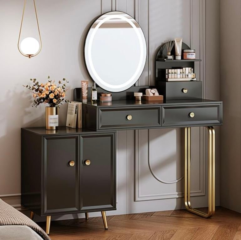 black-desk-for-makeup