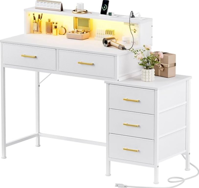 white-desk